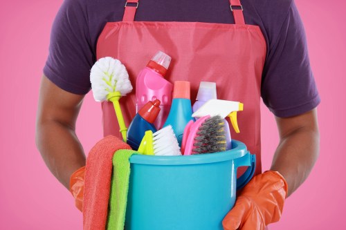 Upholstery cleaning service for a modern Docklands apartment sofa