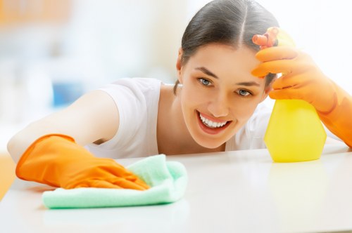 Airbnb turnover cleaning for a Docklands apartment interior