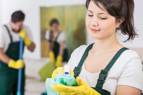Fresh and organized property after deep cleaning in Docklands