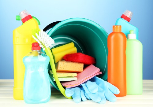 Specialist cleaners in Docklands handling deep cleaning tasks