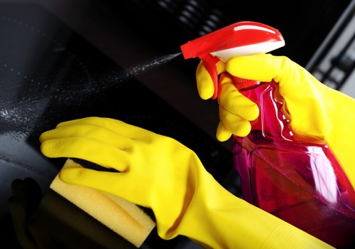 End of tenancy cleaning service focusing on kitchen appliances in Docklands
