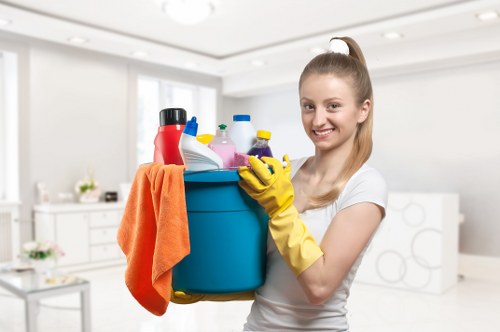 Professional cleaning of glass and cladding in Docklands