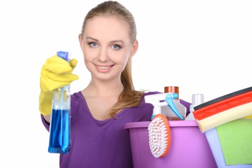 Reusable textiles and donation items prepared for charity partners
